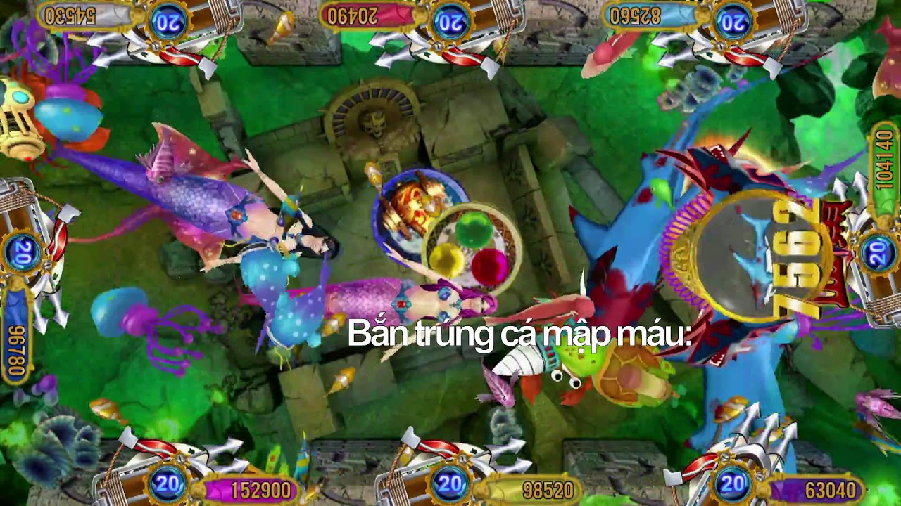 68 game bài Đồ họa 3D thần bắn cá.