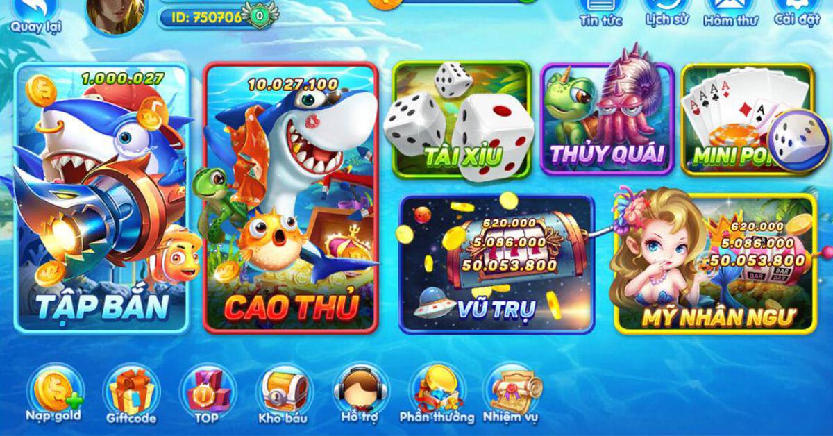 68 game bài Các tính năng nổi bật trong bắn cá bckt.