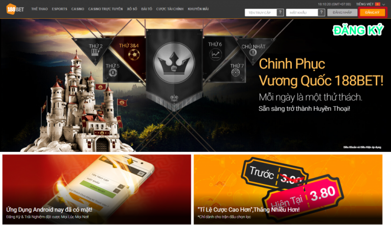 68 game bài 188Bet có giao diện đẹp mắt và thân thiện