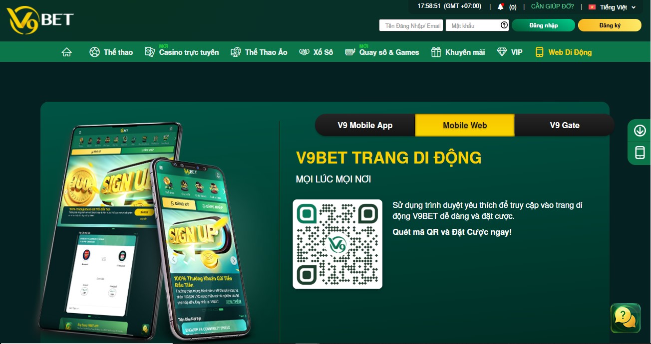 68 game bài Tải V9BET cho di động
