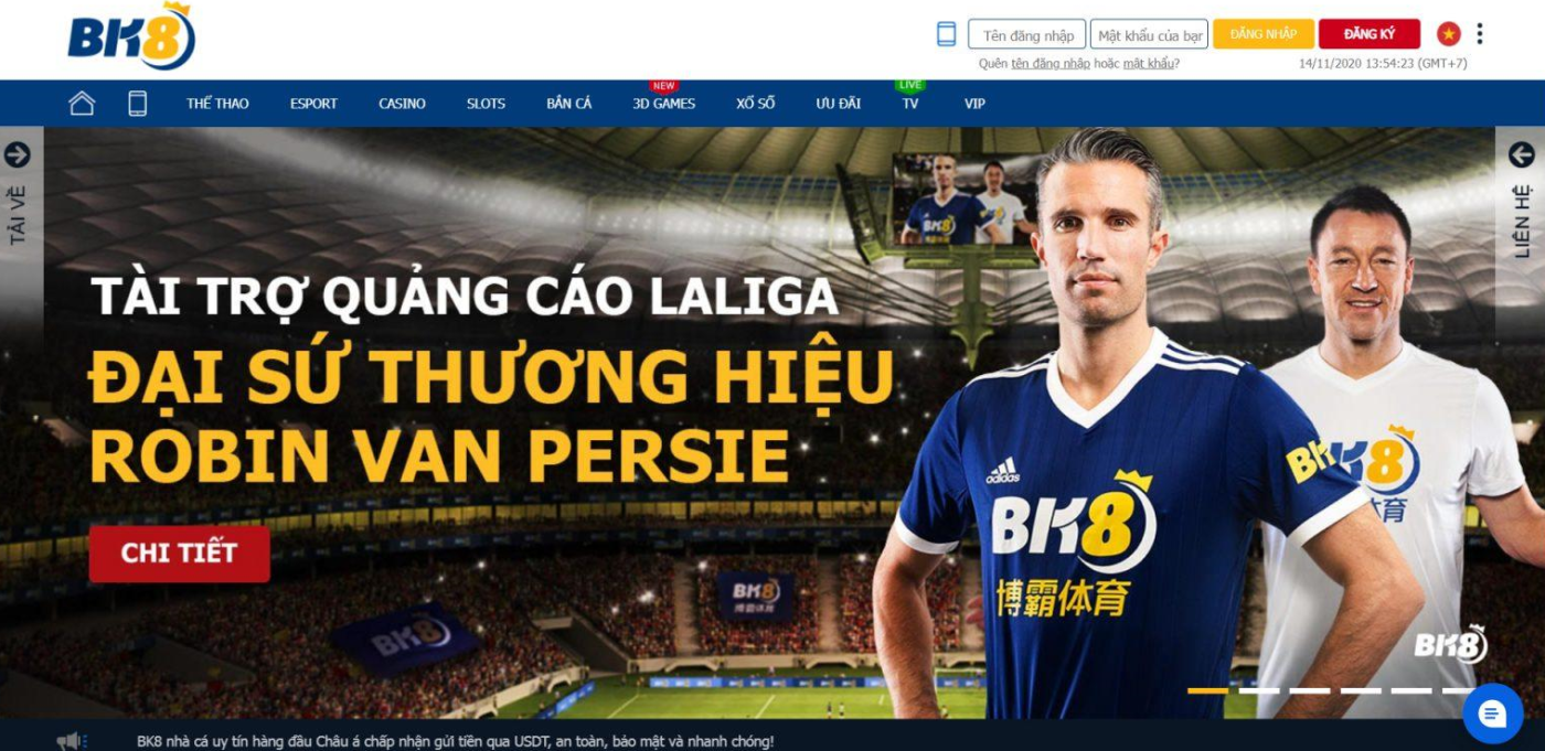 Thể thao cá cược tại BK8.
