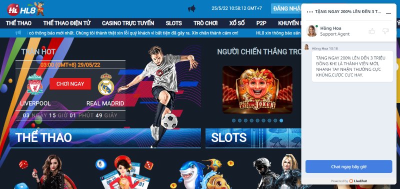 Bộ phận chăm sóc khách hàng tại nhà cái HL8 nhiệt tình, tận tâm
