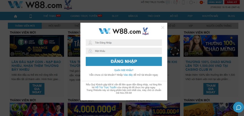 Hướng dẫn anh em thao tác đăng nhập cực đơn giản