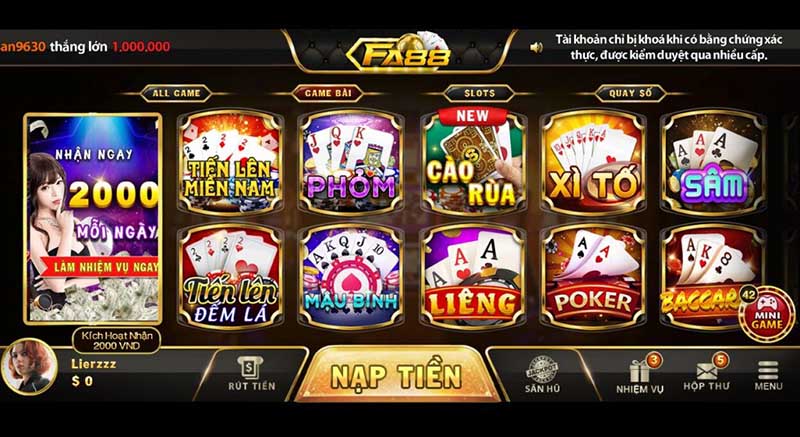 68 game bài Chơi nhiều game - bảo mật nhiều tầng