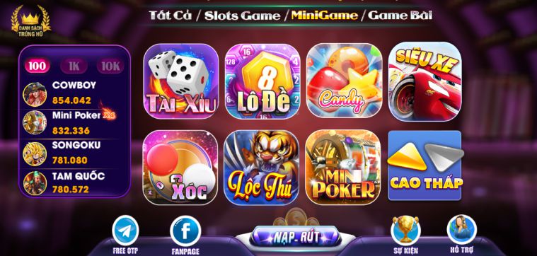 68 game bài Game bài đa dạng với nhiều trò chơi từ truyền thống đến hiện đại