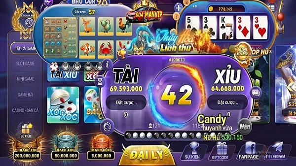 68 game bài Tài Xỉu tại Kingman Fun vô cùng hấp dẫn