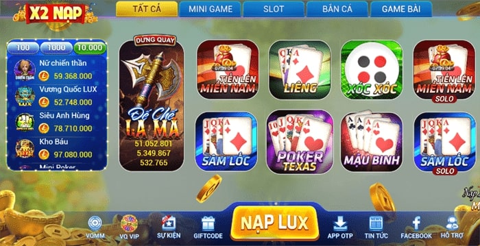 68 game bài Kho game đa dạng với nhiều trò chơi hấp dẫn