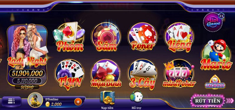 68 game bài MaxClub Pro - Game bài chất lượng
