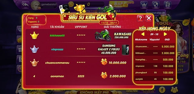 68 game bài Các ưu đãi dành cho tất cả các khách hàng của Mix79 Vip