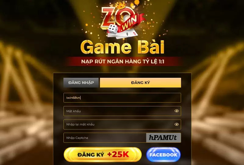68 game bài Các bước đăng ký ZOWIN