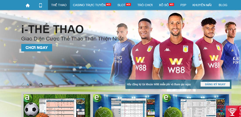 68 game bài Giao diện được thiết kế tối ưu tại tai W88