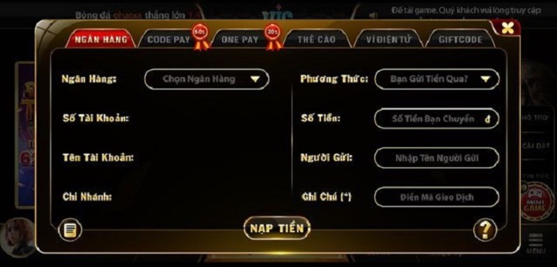 68 game bài Thời gian giao dịch nạp tiền tại hệ thống cực nhanh