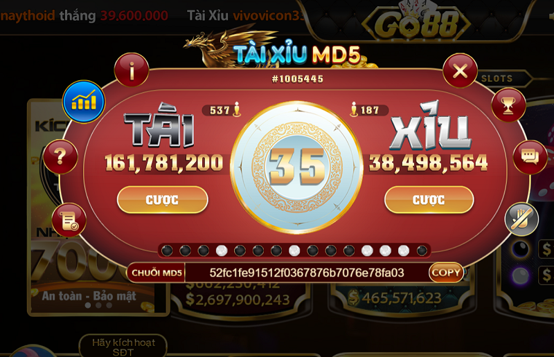 68 game bài Cá cược Tài Xỉu dễ chơi dễ trúng thưởng cho bet thủ