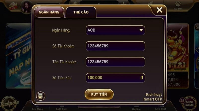 68 game bài Rút tiền về tay chỉ sau 2 phút với các bước thực hiện đơn giản