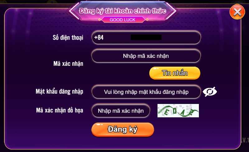 68 game bài Tạo lập tài khoản tân thủ dễ không tưởng