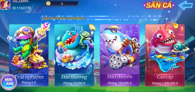 68 game bài Trải nghiệm sảnh săn cá đổi tiền mặt làm giàu nhanh chóng