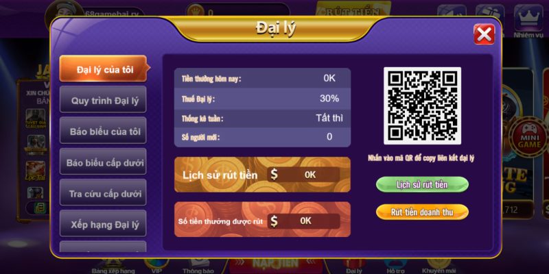 68 game bài Hướng dẫn đăng ký trở thành đại lý của 68 game bài