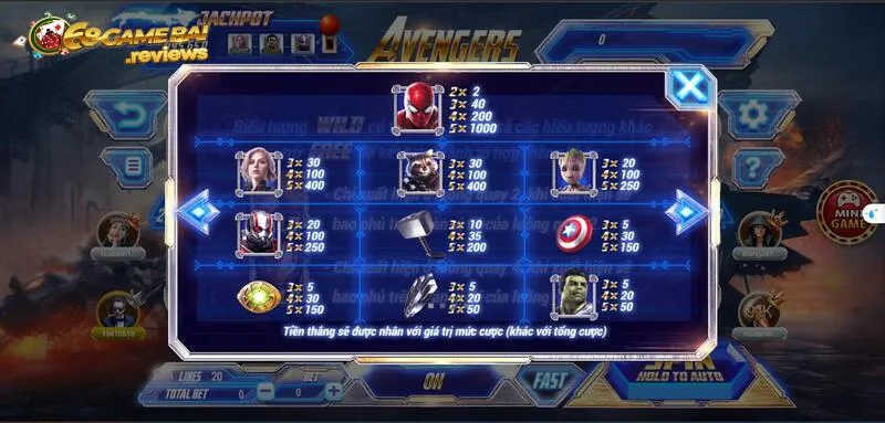 68 game bài Bí quyết giúp bạn thắng lớn khi chơi nổ hũ Avenger