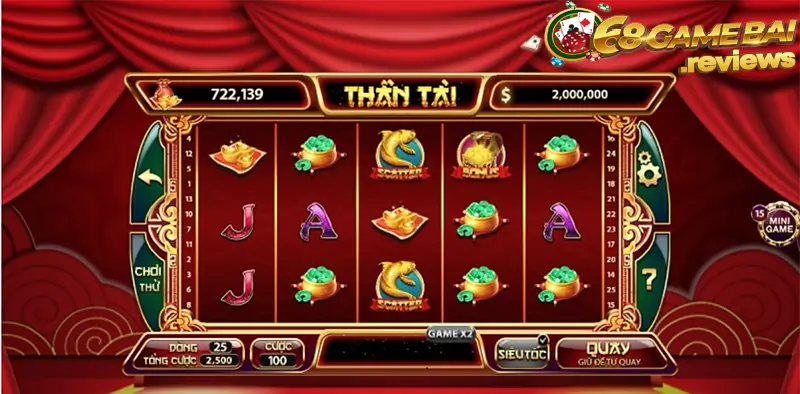68 game bài Thần tài đến là tựa nổ hũ đình đám tại 68gamebai