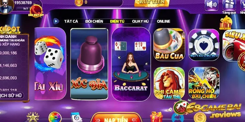 68 game bài Kho game 68gamebai đa dạng và hấp dẫn